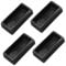 BESTonZON 4pcs Ladder Foot Cover Ladder Feet Rubber Floor Protector Non-Skid Ladder Mats Furniture Protector Ladder Feet Pads Foot End Caps Cover Non Furniture Pad Plug Rectangle