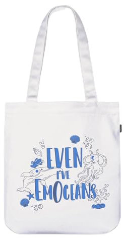 Ecoright Aesthetic Tote Bag, Premium Tote Bags for Women, 100% Organic Cotton Tote Bag with Zip for Travel, College, Gifts & Daily Use