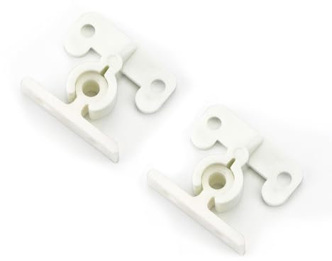 Plastic Door Catch Latches, 2 Pcs Door Retainer Catches Strong Hold Accessories for Cabinet Caravan Cupboard Motorhomes Boat (C)