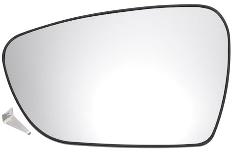QUARKZMAN Espejo Retrovisor Del Lado Izquierdo Del Coche, Reemplazo De Cristal Con Placa De Respaldo, Calefactado, Cristal Blanco Para Kia Ceed 2012-2018