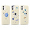 Kueqeay 3 Stück Handyhülle Matte für iPhone 11 Hülle 6,1”, Aesthetic Astronaut Muster Design Beige Schutzhülle Ultra Weich Silikon Dünn TPU Case Stoßfest Kratzfest Bumper Cover, 04