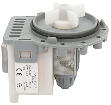 ANKROYU Waschmaschinen-Ablaufpumpe, Waschmaschinen-Ablaufpumpe, hochfeste Waschmaschinenpumpe, geräuscharme Waschmaschinen-Ablaufpumpe, Ersatz der Waschmaschinenpumpe