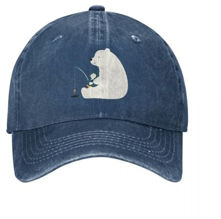 ZTQTQZZ Baumwolle Vintage Washed Denim Baseballkappe Buddy Cap Cowboyhut Hut Luxus Golf Cap Damen Herren