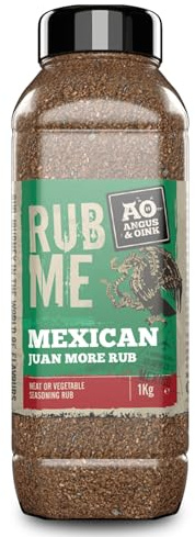 Angus & Oink | Mexican Juan More Rub | Mexican Tacos & BBQ Seasoning | 1kg