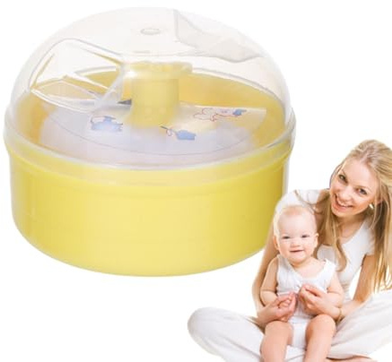 Puderpuder für Kleinkinder, Puderpuder für den Körper und Behälter | Puderquaste Applikator | Body Powder mit Puderquaste für loses Puder, Foundation,