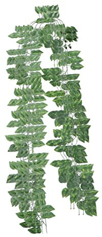 Cabilock 12 Stücke Eukalyptus Blätter Decor Simulation Reben Dekoration Wohnkultur Gefälschte Rattan Ornament