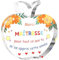 Cadeau Maitresse D'école Fin D'année,Cadeau Maitresse D'école,Cadeau Maitresse,Cadeau Personnalisé Maitresse,Cadeaux Maitresse D'école,Merci Maitresse Cadeau,Plaque Acrylique