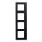 Legrand 398278 - Cadre quadruple de la gamme Niloé Step pour installation composable, couleur anthracite
