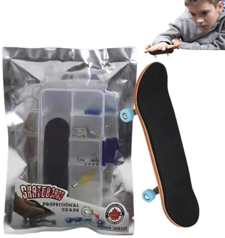 Yulokdwi Monopatines De Dedos,Juguete Fingerboard De Bolsillo - Juguetes Portátiles De Entrenamiento De Dedos Educativos para Viajar