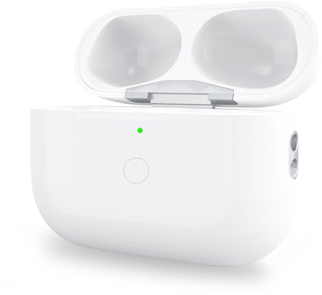 Wireless Charging Case for Air Pods Pro 1st 2nd Gen Only, Charger Case Compatible with Air Pod Pro 1/2 Generation, with Pairing&Sync Button (No Earbuds)