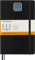 Moleskine - Klassisches erweitertes liniertes Notizbuch - Weicher Umschlag und elastischer Verschluss - Farbe Schwarz - Größe Groß 13 x 21 A5 - 400 Seiten
