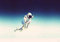 Poster Astronaute Exploration Lune Planètes Sombre Espace Galaxie Redbull 01