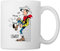 Spreadshirt Lucky Luke Poor Lonesome Cowboy Tasse, One size, Weiß
