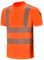 T-shirt de sécurité, de protection, d'avertissement, vêtement de travail, pour chantier, Orange, XL