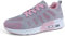 MINBEI Scarpe da Ginnastica da Donna Scarpe da Corsa Scarpe Sportive Tennis Lavoro da Donna Sneakers Running Sports da Signora Leggero Traspirante Bianco Rosa Taglia 37 EU