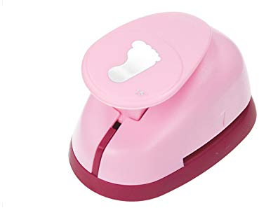Sescha Motivlocher/Papierstanzer Fußabdruck von EFCO - Größe M: 23x15mm