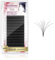 NAGARAKU Easy Fan Mega Russian Volume Eyelash Extensions 0.03mm D Curl 9-11-13mm 3 Layers Mixed Length Self Fanning Automatic Blooming Soft Pre-glued False Eye Lashes 12 Rows/Tray