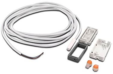 DL-pro Temperaturfühler kompatibel mit Liebherr 9590206 Fühler Sensor Temperatursensor für Verdampfer 4,7kOhm Kühlschrank Gefrierschrank