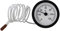Capillary Temperature Display Sensor, Dial Degree Celsius Measure Water Liquid, Remote Thermometer, Boiler Heating Cooling Systems Dial, with Probe for Temperature Measuring Gas Liquid Steam