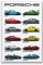Supercar Poster Porsche 911 Modell Leinwand Kunst Poster und Wandkunst Bild Druck Modern Familie Schlafzimmer Dekor Poster 50 x 75 cm