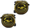 DM Autoteile 14227 SET LED Nebelscheinwerfer gelb kompatibel für BMW 5er F10 F11 F07 LCI alle Modelle ab 2013>