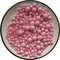 Edible 120g/ 4.2oz Sugar Pink Pearl Sprinkles Candy Pearls Cake Decoration Cupcake Toppers Cookie Decorations for Wedding Birthday Halloween Thanksgiving Christmas Christening