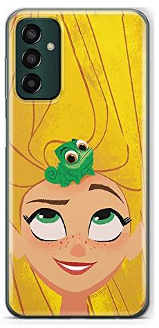 ERT GROUP Handyhülle für Samsung M13 4G Original und offiziell Lizenziertes Disney Muster Rapunzel & Pascal 001 optimal an die Form des Handy angepasst, hülle aus TPU