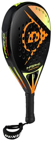 Dunlop Padel-Schläger Inferno Carbon Extreme, Gelb/Orange