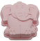 Yunnan Sourcing Elefantenförmige Kuchenformen Silikonmaterial Dessertformen Backen Kuchen Süßigkeiten Fondant Formen Geschenk für Kinder Erwachsene Elefant Backform Rosa