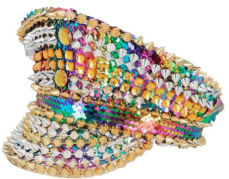 PARTY DISCOUNT NEU Hut Rainbow Sparkle Deluxe