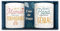 DECOHO - Coffret Duo Mugs Papa et Maman - Set de 2 mugs en céramique blanche - Imprimé en France - 33 cl, compatible micro-ondes et lave- - Blanc