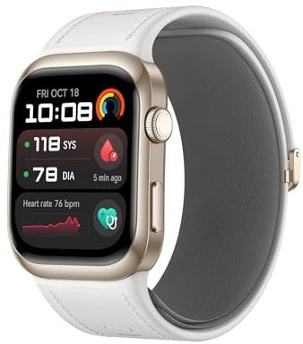 HUAWEI WATCH D2, smartwatch con monitoraggio pressione sanguigna, ECG a singola derivazione in grado di rilevare solo la fibrillazione atriale, stress, sonno, SpO2 e compatibile con iOS e Android