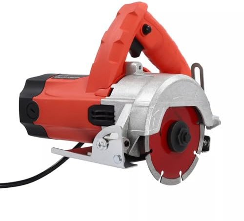Elektrische BetonsäGe Steintrennmaschine Steinschneidemaschine Fliesenschneidmaschine Fliesenschneider SäGe Holz Kacheln Tragbare SteinsäGe FliesensäGe Handgeführte Mini-Kreissäge 1580W