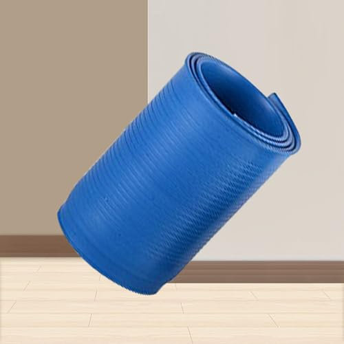 Moldura de Zócalo de PVC, Moldura de ZóCalo de Pared de Vinilo de 20 Pies (L), Rodapie Flexible (Pegamento No Incluido) Zocalo Cocina,Azul,15cm (5.91in)
