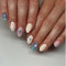 GlamRays 24 Stück Mandelförmige Press-on-Nägel - Kurz, süß, Blumen Liebe Klebe-Nägel mit Schleifen Blumen Design, künstlich, glänzend, Voll-Bestückung Glitzer Acryl Finish