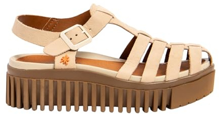 ART Damen 1575 Brighton Flache Sandale, Cream Caramel, 36 EU