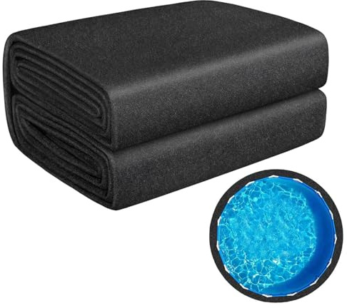 Jubilofex Outdoor Poolmatte | Schutzunterlage für den Untergrund | Schwimmbecken Untergrundpolsterung,für Kiesflächen Zementböden Betonuntergründe Rasenflächen Outdoor Camping im Sommer im Garten und
