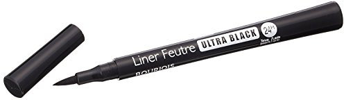 3 x Bourjois Paris Liner Feutre Liquid Eyeliner Felt Pen 0.8ml - Ultra Black