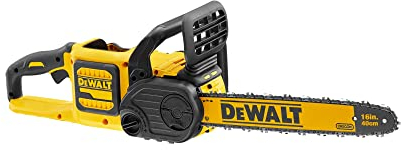 DeWalt Motosega a Batteria Litio Motore Brushless, Lunghezza Barra e capacità di taglio 40 cm, Velocità Regolabile, Doppia Impugnatura - 54 V, DCM575N-XJ, multicolore