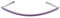 Perry Equestrian Unisex's 542-0000PU No.542 Rubber Coated Stable and stall Chains, Purple, one size