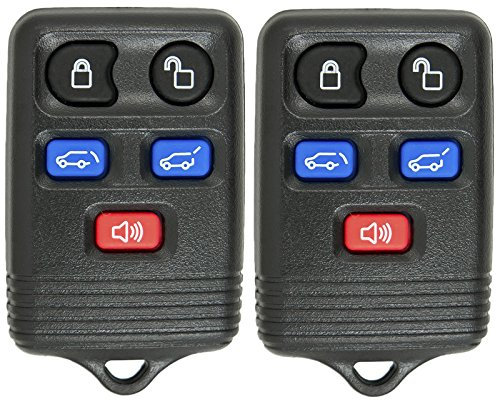 Keyless2Go Keyless Entry Fernbedienung Auto Schlüsselanhänger Ersatz für Fahrzeuge mit cwtwb1u551, self-Programming – 2 Pack