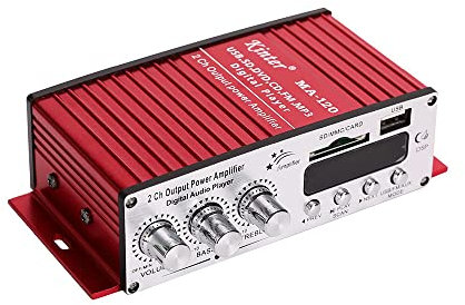 YONGYAO Kinter Ma600 2Ch Hi-Fi Stereo Amplificatore Booster Dvd MP3 USB SD Aux Auto Moto Amp