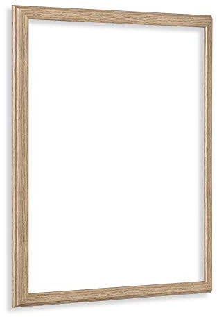 Bildershop-24 Leerrahmen (ohne Rückwand und Glas) Barockrahmen Kalypso 30 X 40 cm Eiche Natur Farbe und Größe wählbar
