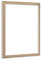 Bildershop-24 Leerrahmen (ohne Rückwand und Glas) Barockrahmen Kalypso 30 X 40 cm Eiche Natur Farbe und Größe wählbar