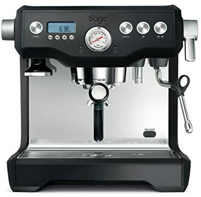 Sage Appliances the Dual Boiler Kaffeemaschine Espressomaschine, BES920BTR, Mattschwarz