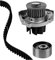 metelligroup 30-1030-2 Kit distribuzione con pompa acqua, composto da galoppino, Cinghia di distribuzione e tenditore, Pezzo di Ricambio per Auto, Ricambio automobile