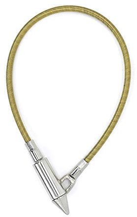 EMILYPRO Magnets Cable Puller Tapered Steel Stud Bullet Magnet w/Leader & Fish Eye-Let - 1pc 1