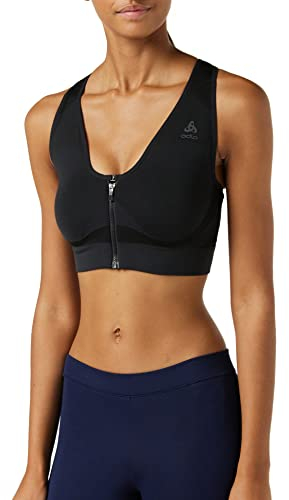 Odlo Damen Seamless High Sports Bra, Schwarz, M EU