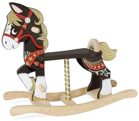 Le Toy Van PL140 Rocking Horse, Black