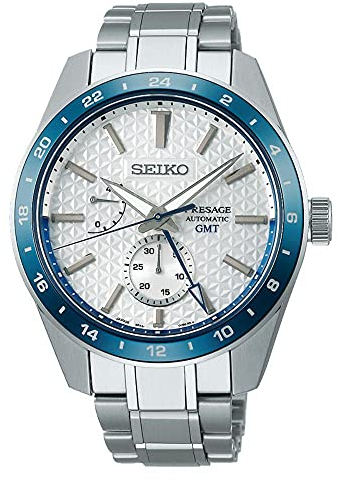 SEIKO Herren Analog Automatik Uhr mit Edelstahl Armband SPB219J1